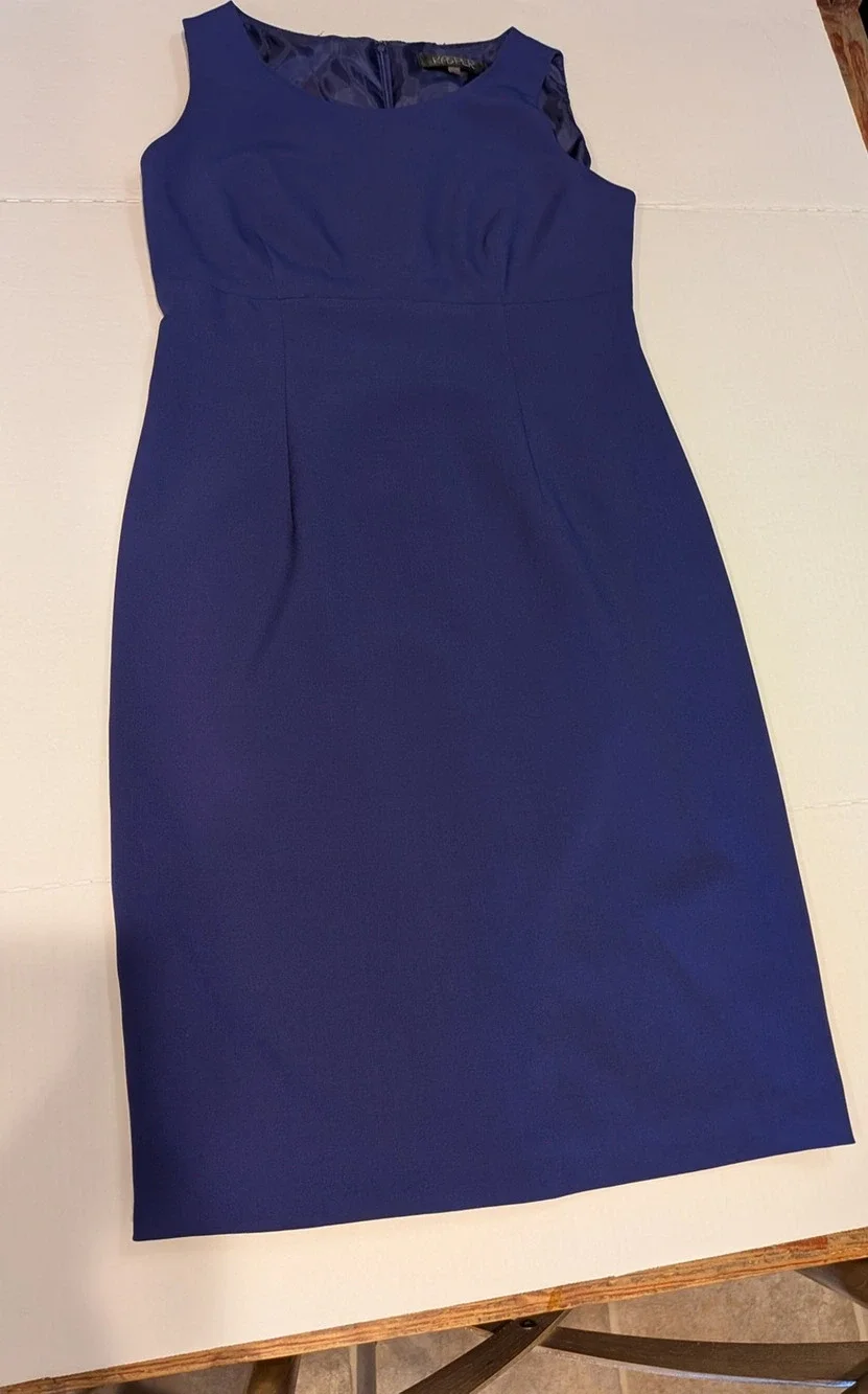 Vintage Kasper Purple Dress